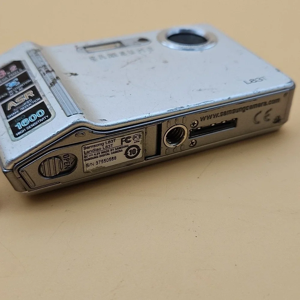 Samsung Digital Camera L83T Landiao UNTESTED AS IS FOR PARTS